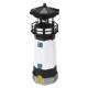 LED Solar Lighthouse Rotating Light Beacon Lamp Home Garden Yard Outdoor Decor