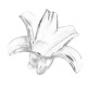LED Solar Power Lily Flower Stake Lights Outdoor Garden Path Landscape Lamps