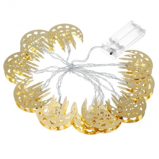 LED String Lights Golden Castle Ramadan Decoration for Party Bedroom LED String Lights Golden Castle Ramadan Decoration for Party Bedroom