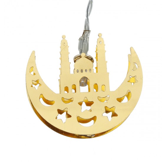 LED String Lights Golden Castle Ramadan Decoration for Party Bedroom LED String Lights Golden Castle Ramadan Decoration for Party Bedroom