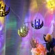 LED String Lights Golden Castle Ramadan Decoration for Party Bedroom