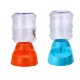 Large Automatic Pet Dog Cat Water Feeder Bowl Bottle Dispenser Plastic 3.8Liters