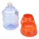 Large Automatic Pet Dog Cat Water Feeder Bowl Bottle Dispenser Plastic 3.8Liters