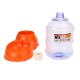 Large Automatic Pet Dog Cat Water Feeder Bowl Bottle Dispenser Plastic 3.8Liters