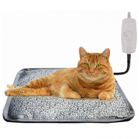 Large Heated Pet Dog Cat House Warm Waterproof Electric Heating Pads Bed