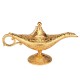 Large Metal Carved Wishing Desk Lamp Aladdin Light Wish Pot Collectable Saving Large Metal Carved Wishing Desk Lamp Aladdin Light Wish Pot Collectable Saving