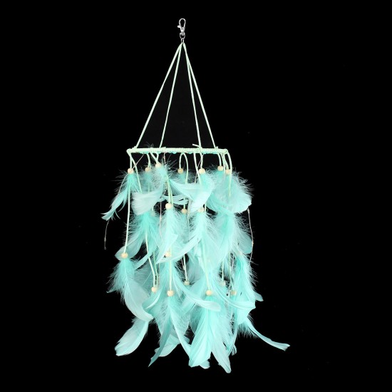 Lighting Dream Catcher LED Light Hanging Crafts Wind Chimes Girl Bedroom Romantic Hanging Decoration Gift