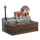 Lighting Tuscany's Cabin Flower Pot Craft Ornaments Magic Lantern House Planter Bonsai