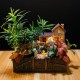 Lighting Tuscany's Cabin Flower Pot Craft Ornaments Magic Lantern House Planter Bonsai Lighting Tuscany's Cabin Flower Pot Craft Ornaments Magic Lantern House Planter Bonsai