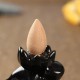 Lotus Backflow Incense Burner Holder Ceramic Glaze Fragrant Cone Censer Home Furnace Decor Lotus Backflow Incense Burner Holder Ceramic Glaze Fragrant Cone Censer Home Furnace Decor