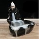 Lotus Backflow Incense Burner Holder Ceramic Glaze Fragrant Cone Censer Home Furnace Decor Lotus Backflow Incense Burner Holder Ceramic Glaze Fragrant Cone Censer Home Furnace Decor