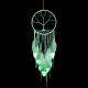 Luminous Life Tree White Fluorescent Dream Catcher Window Hanging Home Decorations