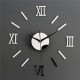 Luxury 3D DIY Wall Art Mirror Clock Home Modern Design Removable Decal Wall Sticker Decor Luxury 3D DIY Wall Art Mirror Clock Home Modern Design Removable Decal Wall Sticker Decor
