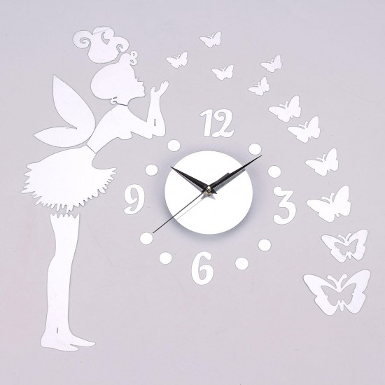 Luxury 3D DIY Wall Art Mirror Clock Home Modern Design Removable Decal Wall Sticker Decor Luxury 3D DIY Wall Art Mirror Clock Home Modern Design Removable Decal Wall Sticker Decor
