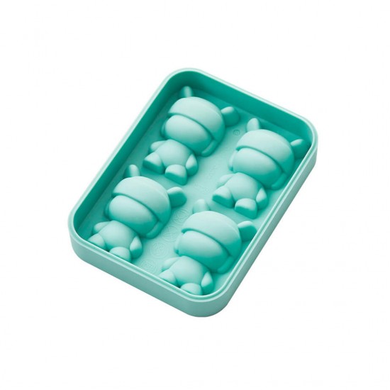 2Pcs/Set Rabbit Shape Ice Cube Silicone Ice Mold Ice Chocolate Jelly Tray Maker DIY Food Tools Gift