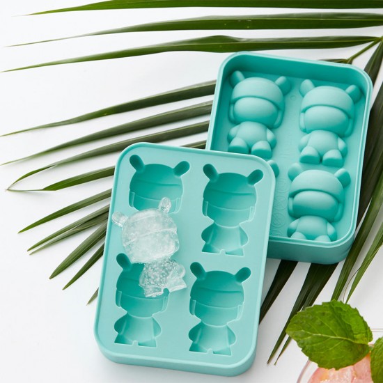 2Pcs/Set Rabbit Shape Ice Cube Silicone Ice Mold Ice Chocolate Jelly Tray Maker DIY Food Tools Gift 2Pcs/Set Rabbit Shape Ice Cube Silicone Ice Mold Ice Chocolate Jelly Tray Maker DIY Food Tools Gift