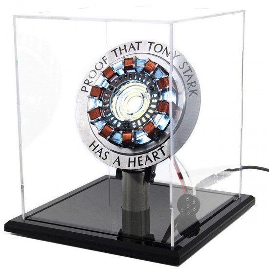 MK1 Acrylic Remote Ver. Tony DIY Arc Reactor Lamp Kit Remote Control Illuminant LED Flash Light Heart Set MK1 Acrylic Remote Ver. Tony DIY Arc Reactor Lamp Kit Remote Control Illuminant LED Flash Light Heart Set