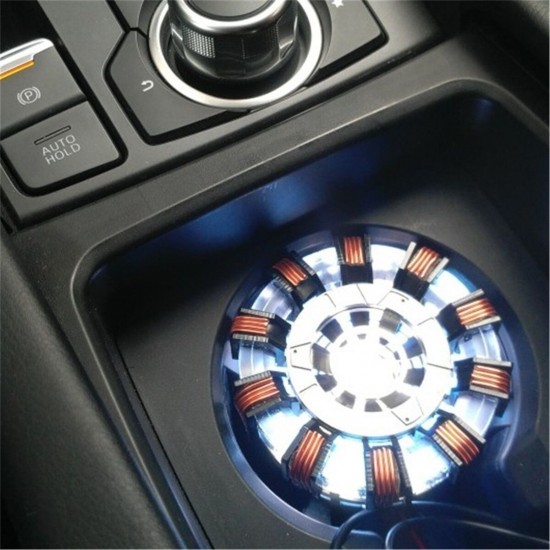 MK1 Acrylic Remote Ver. Tony DIY Arc Reactor Lamp Kit Remote Control Illuminant LED Flash Light Heart Set MK1 Acrylic Remote Ver. Tony DIY Arc Reactor Lamp Kit Remote Control Illuminant LED Flash Light Heart Set