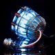 MK2 Tony DIY Arc Reactor Lamp Stainless Steel Kit Illuminant LED Flash Light Set