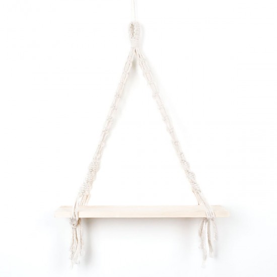 Macrame Plant Hanger Rack Hanging Shelf Bookshelf Hemp Rope Wall Mounted Shelves Macrame Plant Hanger Rack Hanging Shelf Bookshelf Hemp Rope Wall Mounted Shelves