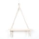 Macrame Plant Hanger Rack Hanging Shelf Bookshelf Hemp Rope Wall Mounted Shelves Macrame Plant Hanger Rack Hanging Shelf Bookshelf Hemp Rope Wall Mounted Shelves