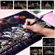 Magic Scratch Sketch Pad Wooden Drawing Shiny Stick Art Painting Paper and Board Magic Scratch Sketch Pad Wooden Drawing Shiny Stick Art Painting Paper and Board
