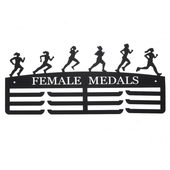 Male/Female Running Medal Hanger Holder Display Sport Medal Rack Decorations Male/Female Running Medal Hanger Holder Display Sport Medal Rack Decorations