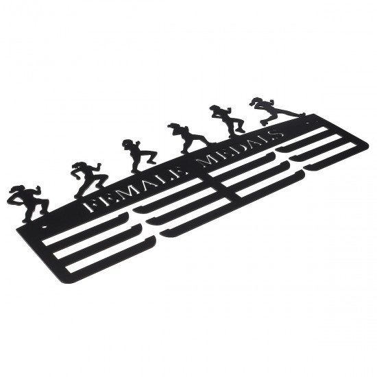 Male/Female Running Medal Hanger Holder Display Sport Medal Rack Decorations Male/Female Running Medal Hanger Holder Display Sport Medal Rack Decorations
