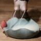 Mermaid Ceramic Incense Burner Backflow Glaze Censer Cone Holder Decor Crafts Mermaid Ceramic Incense Burner Backflow Glaze Censer Cone Holder Decor Crafts