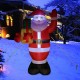 Merry Christmas 5FT LED Christmas Inflatable Santas Outdoor Ornaments Shop Decor Merry Christmas 5FT LED Christmas Inflatable Santas Outdoor Ornaments Shop Decor