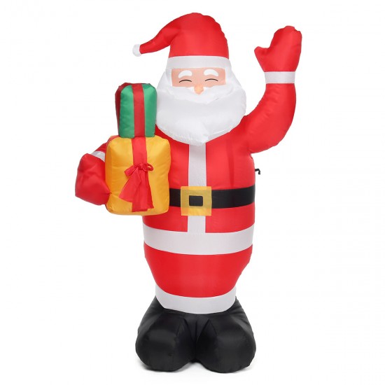 Merry Christmas 5FT LED Christmas Inflatable Santas Outdoor Ornaments Shop Decor Merry Christmas 5FT LED Christmas Inflatable Santas Outdoor Ornaments Shop Decor