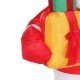 Merry Christmas 5FT LED Christmas Inflatable Santas Outdoor Ornaments Shop Decor Merry Christmas 5FT LED Christmas Inflatable Santas Outdoor Ornaments Shop Decor