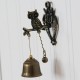 Metal Animal Wind Chime Decorative Vintage Antique Farmhouse Style Decoration