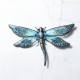 Metal Dragonfly Wall Artwork for Garden Decoration Miniaturas Animal Outdoor