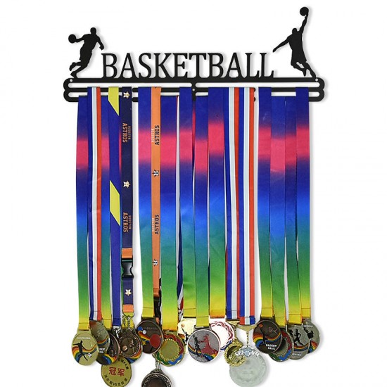 Metal Steel Medal Holder Medal Hanger Display Rack Ideal Gift for Running Sports Decorations