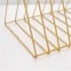 Metal Triangle Iron Art Desktop Bookshelf Letter Magazine Rack Holder Home Office Storage Metal Triangle Iron Art Desktop Bookshelf Letter Magazine Rack Holder Home Office Storage