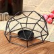 Metal Wire Candlestick Tea Light Candle Holder Tabletop Decor Industrial Lantern Metal Wire Candlestick Tea Light Candle Holder Tabletop Decor Industrial Lantern