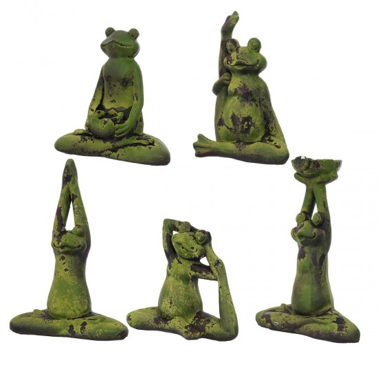 Micro-landscape Frog Figurines Miniatures Garden Terrariums Bonsai Home Decoration Micro-landscape Frog Figurines Miniatures Garden Terrariums Bonsai Home Decoration