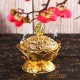 Mini Alloy Bronze Incense Burner Incensory Craft Home Office Decoration