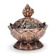 Mini Alloy Bronze Incense Burner Incensory Craft Home Office Decoration Mini Alloy Bronze Incense Burner Incensory Craft Home Office Decoration