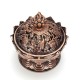 Mini Alloy Bronze Incense Burner Incensory Craft Home Office Decoration