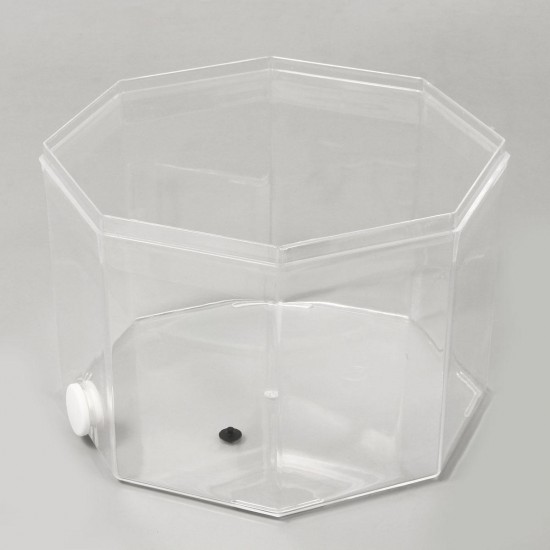 Mini Clear Acrylic Betta Aquarium Fish Tank Breeding Isolation Box Desktop Transparent Free Fish Tank Aquatic Supplies
