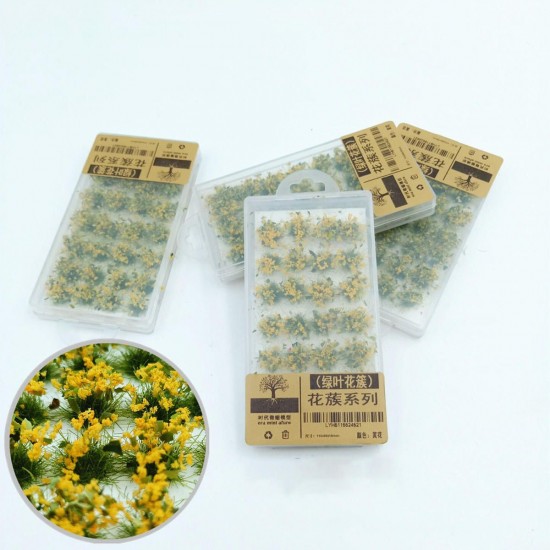 Mini Flower Clusters Ciniature Model Military Model Scenario Train Sand Table DIY Modelling Architecture Scenery Materials Decorations Mini Flower Clusters Ciniature Model Military Model Scenario Train Sand Table DIY Modelling Architecture Scenery Materials Decorations