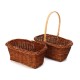 Mini Handled Flower Easter Gift Hamper Vintage Wedding Storage Baskets