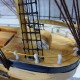 Mini Handmade Wooden Sailing Boats Model Assembly Nautical Ship Schooner Boat Decorations Gift