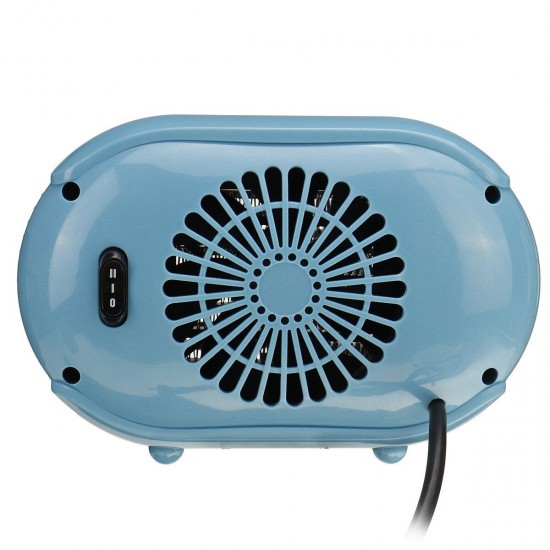 Mini Home Heating 2-Gear Adjustable Electric Space Heater US/EU Plug Portable