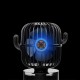 Mini Portable USB Cactus Automatic Oscillating Cooling Fan 80 Degree Rotating Three Level Speed Rechargeable Fan Low Noise