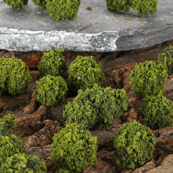 Model Scale Tree Cluster Garden Railway Scenery Layout Miniature Landscape DIY Decorations