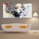 Modern Artwork Decor Girl Canvas Oil Painting Print Picture Home Wall Art Decor Unframed