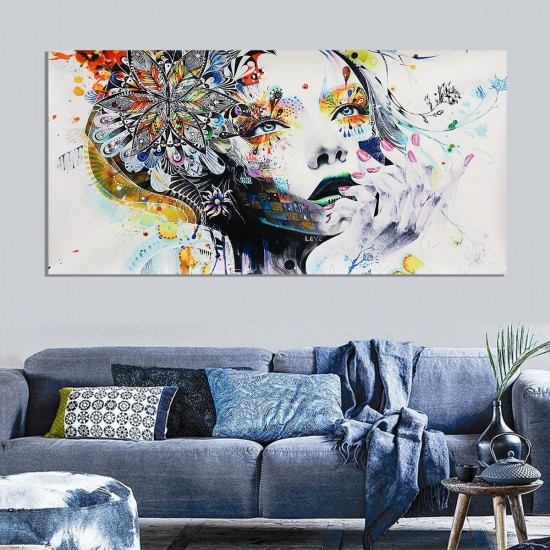 Modern Artwork Decor Girl Canvas Oil Painting Print Picture Home Wall Art Decor Unframed Modern Artwork Decor Girl Canvas Oil Painting Print Picture Home Wall Art Decor Unframed